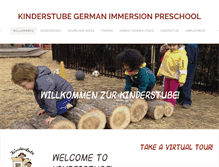 Tablet Screenshot of kinderstubepreschool.org